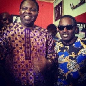 See M.I With Legendary Musician, Ebenezer Obey