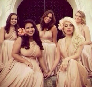 lady gaga looks NORMAL as she plays bridesmaid for a friend peculiarmagazine
