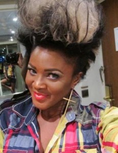 Eva Alordiah involved in a car accident