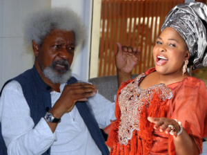 You are an embarrassment to the country – Patience Jonathan dares Soyinka