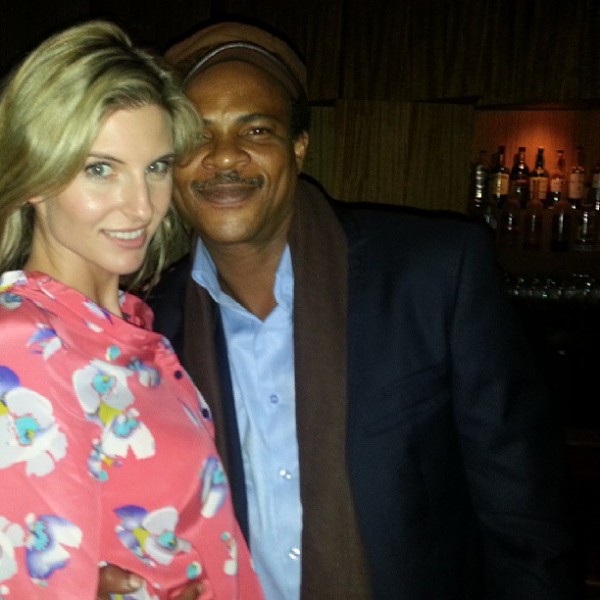PHOTO: Fred Amata parties with ‘Spartacus’ star