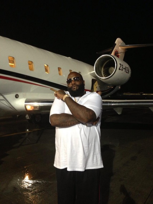 Rick Ross Lands In South Africa To Headline Birthday Party Concert! peculiar magazine