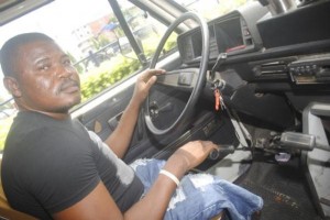 INSPIRING Meet Lagos Danfo Driver Who Lost Both of His Legs in a Road Accident, But Continues His Job peculiarmagazine