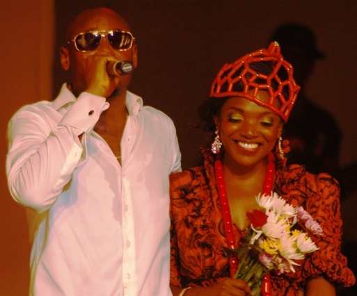 2face and Annie Macaulay at the April 30 concert