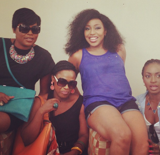 Rita Dominic and Kate Henshaw rock out in shorts 